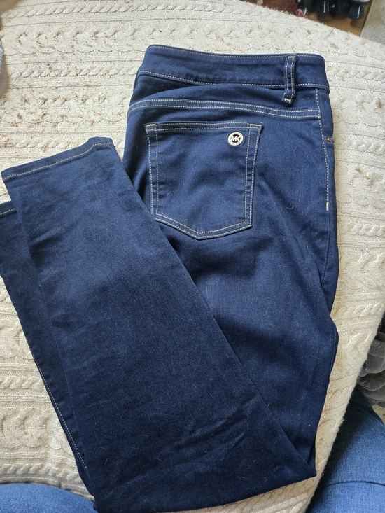 Michael Kors Denim - Michael Kors Dark Blue Women's Skinny Jeans Izzy Plus Size 18